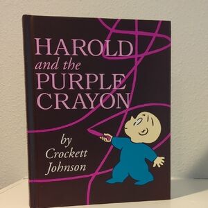 Harold and the Purple Crayon Hardback Book